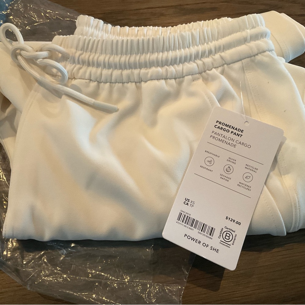 Athleta Off-White Wide-Leg Pants - Picture 10 of 15